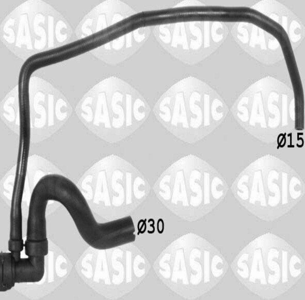 Lower SASIC 3406305 Radiator Hose for OPEL