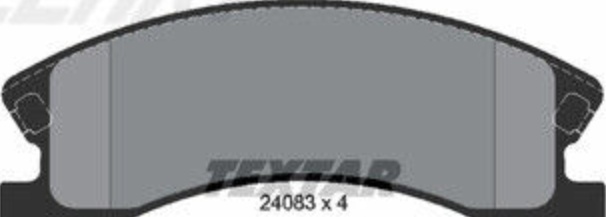 Textar 2408301 Brake Pad Set - Image 2