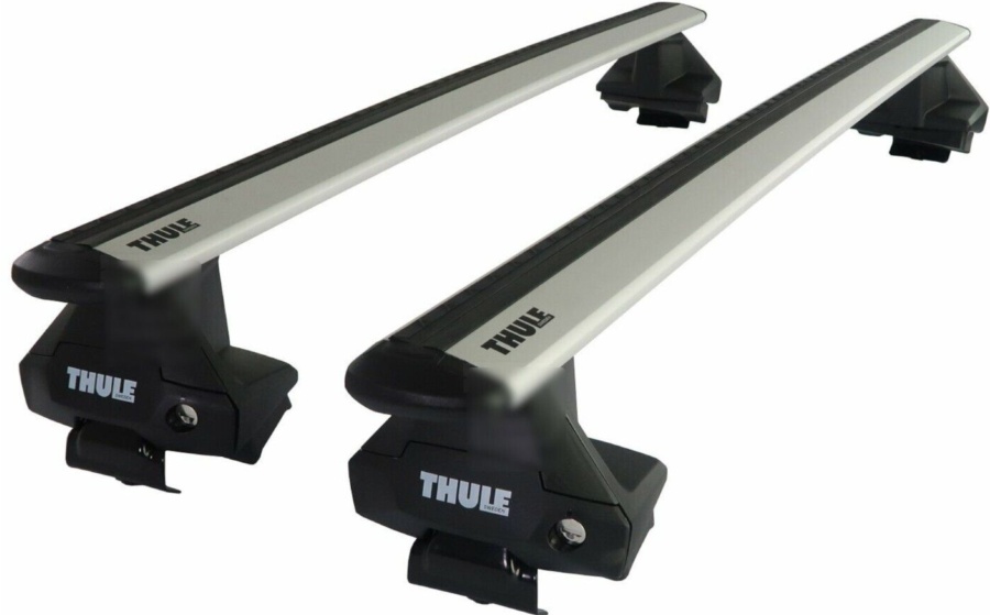 Thule Alu WingBar Evo Silver Roof Bars fit Vauxhall Insignia Grand Sport 17-20