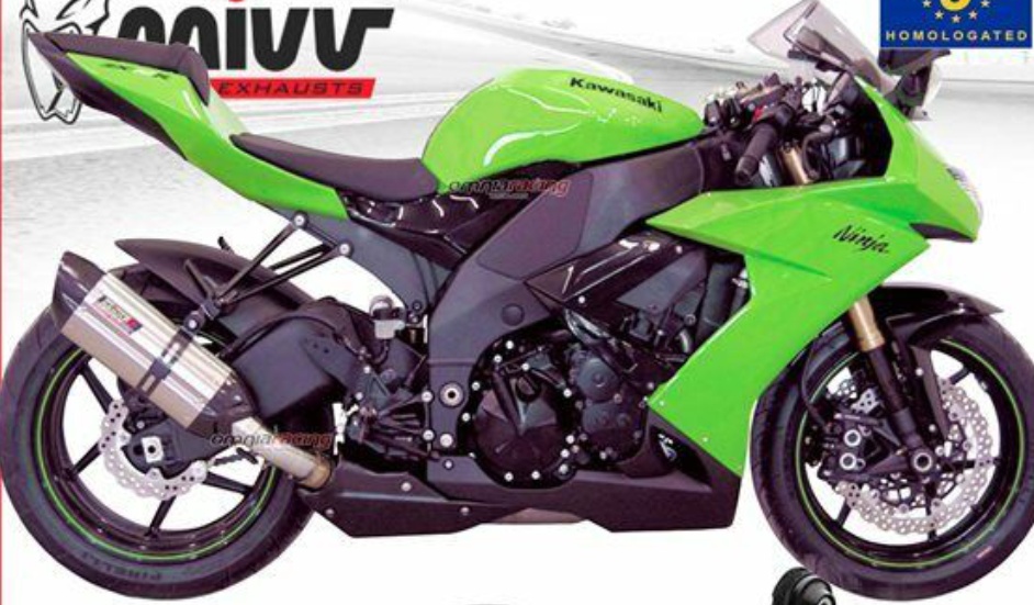 Komplette Aupuff KTM RC 390 2016 MIVV Suono Schwarz
