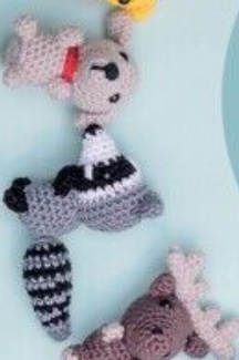 Mini Amigurumi Animals: 26 tiny creatures to crochet by Sarah Abbondio | 2020 - Image 9