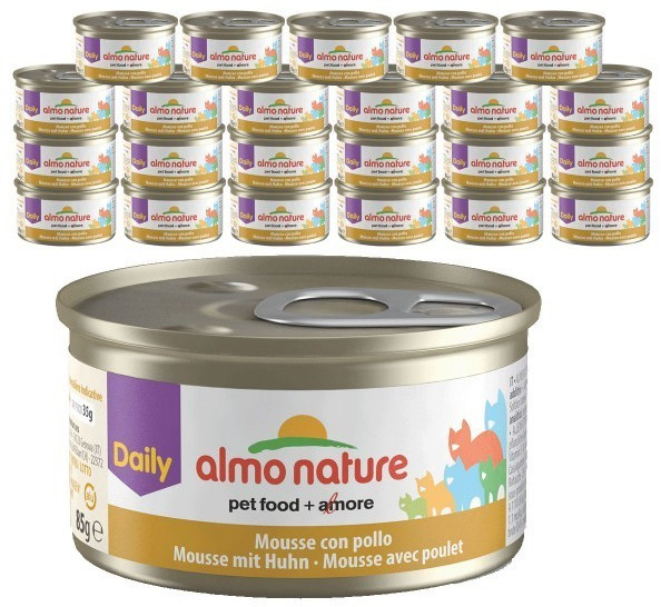 Almo Nature Daily Menu Saver Pack 24 X 85G - Mousse With Chicken