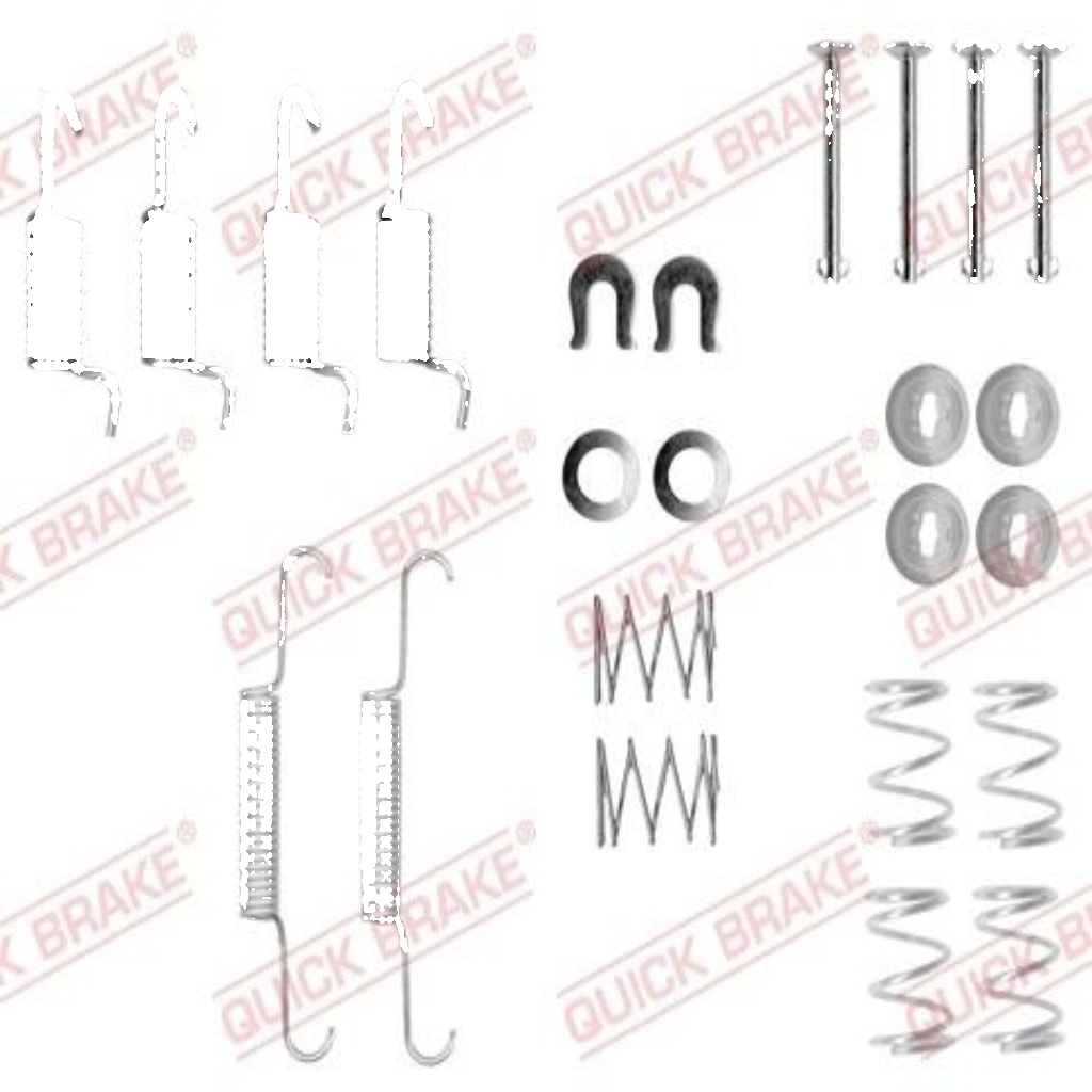 QUICK BRAKE 105-0871 Accessory Kit, parking brake shoes for MITSUBISHI,SUBARU