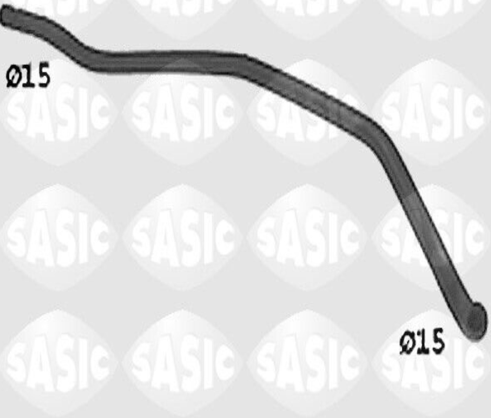 Inlet SASIC SWH0499 Radiator Hose for PEUGEOT