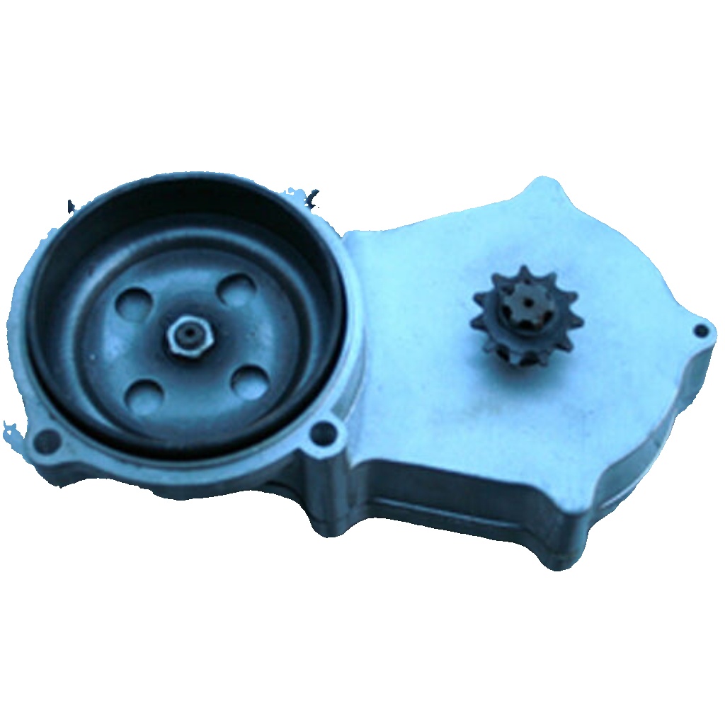 47cc & 49cc MINI DIRT BIKE SHORT GEARBOX / TRANSFER GEAR BOX & T8F SPROCKET