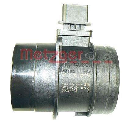Original METZGER Air Mass Meter 0890205 for Audi Seat Skoda VW