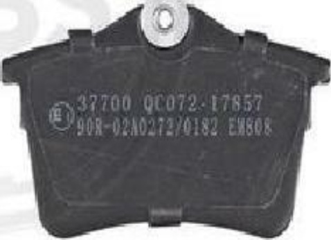 Brake pads 37700 A.B.S. for CITROËN PEUGEOT