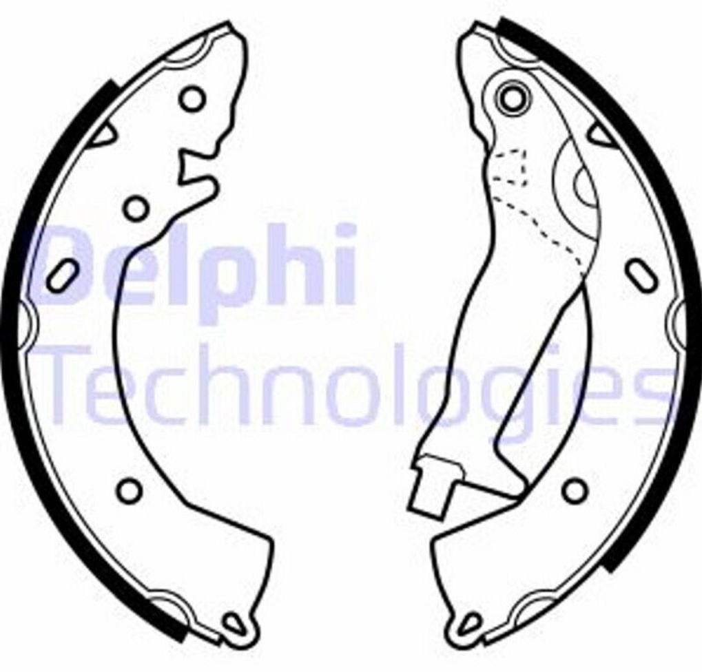 Fits DELPHI LOCKHEED HAMULCE LS1966 HAM JAWS. Hyundai HYUNDAI GETZ  ⭐UK Stock⭐