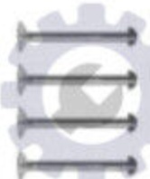 Rear METZGER 105-0038 Accessory Kit, brake shoes for SUBARU,SUZUKI