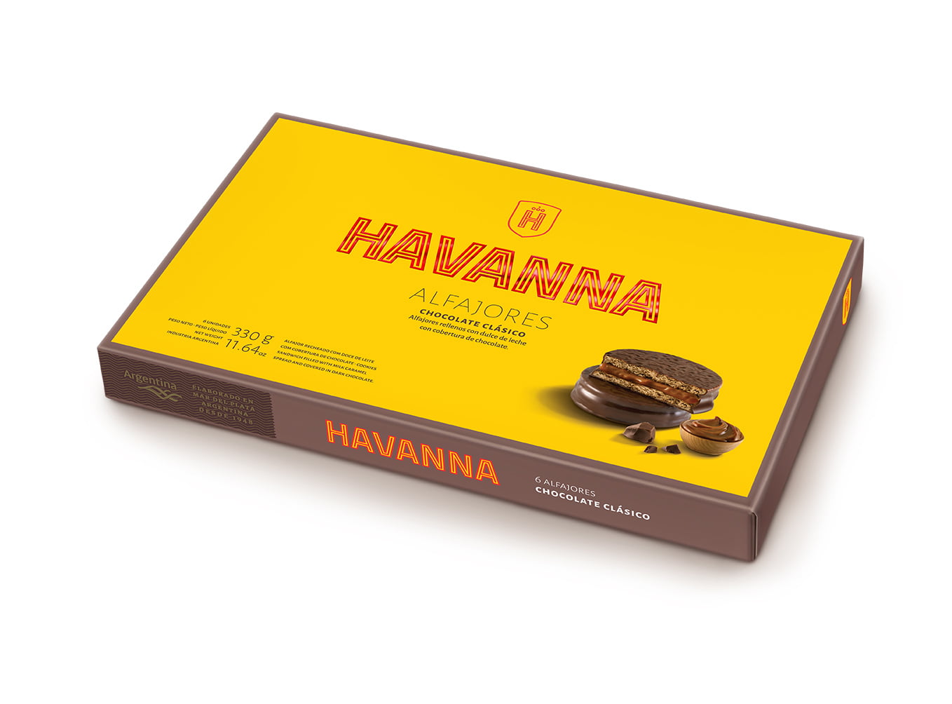 F24 INDULGENT ALFAJORES HAVANNA MILK CHOCOLATE / DULCE DE LECHE X 6 LUXURY!