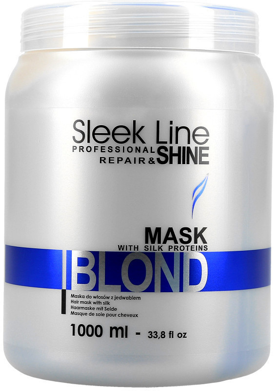 STAPIZ Sleek Line Blond Hair Mask with silk 1000 ml