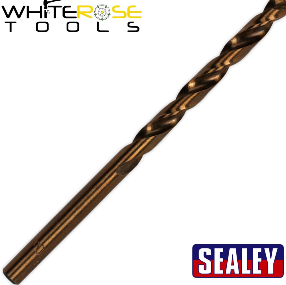 HSS Cobalt Fully Ground Drill Bit Ø7mm Pack of 10