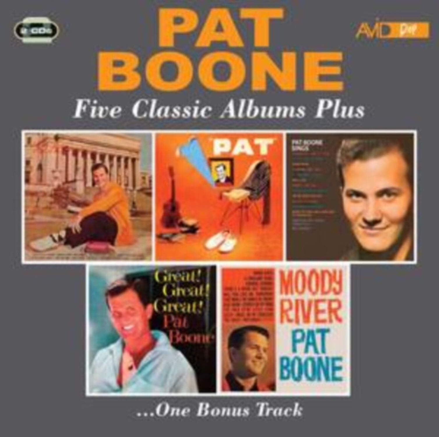 Pat Boone - Five Classic Albums Plus