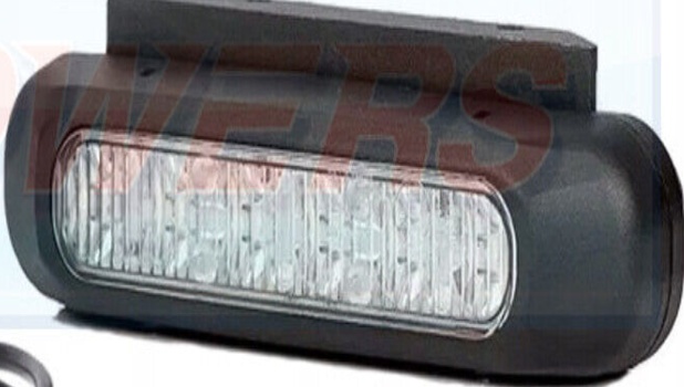 1x 12V/24V AMBER 6x LED FLASHING STROBE HAZARD EMERGENCY WARNING LIGHT