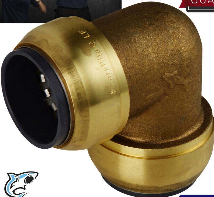 Sealey SBA22EE SharkBite Equal Elbow 22mm