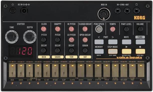 KORG Volca Beats Analog Rhythm Machine Synthesizer Genuine Product from JAPAN