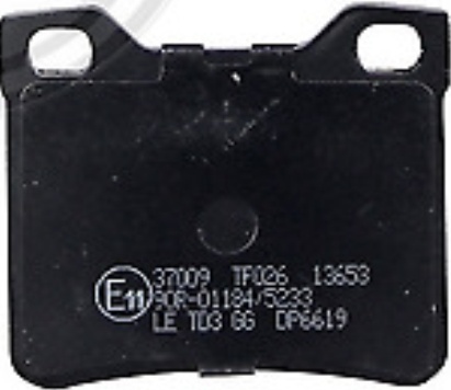 Brake pads 37009 A.B.S. for MERCEDES-BENZ VITO Bus V-CLASS VITO Van V-CLASS Van