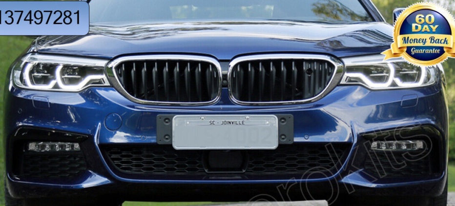 FOR BMW 5 G30/G31 2017-20 FRONT BUMPER CENTER RADIATOR GRILL ACTIVE AIR SHUTTER
