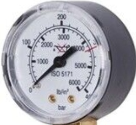 Draper 70151 Industrial Gas Bottle Regulator with Single Gauge 300 bar