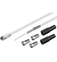 Goobay 00 Db Set Di Cavi D'antenna Coassiali (100 Db, Cavi Antenna), Cavo Antenna - Immagine 2