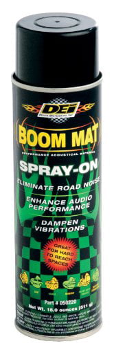 DEI Spray On Boom Mat, Eliminates Noise & Dampens Vibration
