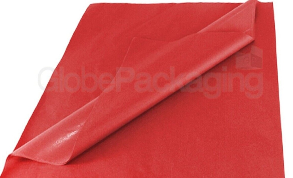 100 SHEETS OF BURGUNDY ACID FREE TISSUE PAPER 375mm x 500mm *HIGH QUALITY*