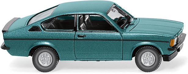 Wiking 022901 H0 1:87 - Opel Kadett Rally Car in Metallic Green Color
