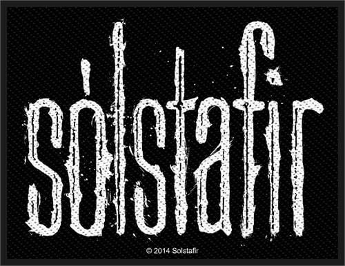 Solstafir Logo Patch NEW OFFICIAL