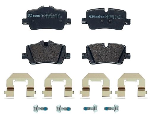 Brake Pads Set fits BMW 320 G20, G21 2.0 Rear 2019 on Brembo 34206888825 Quality - Image 14