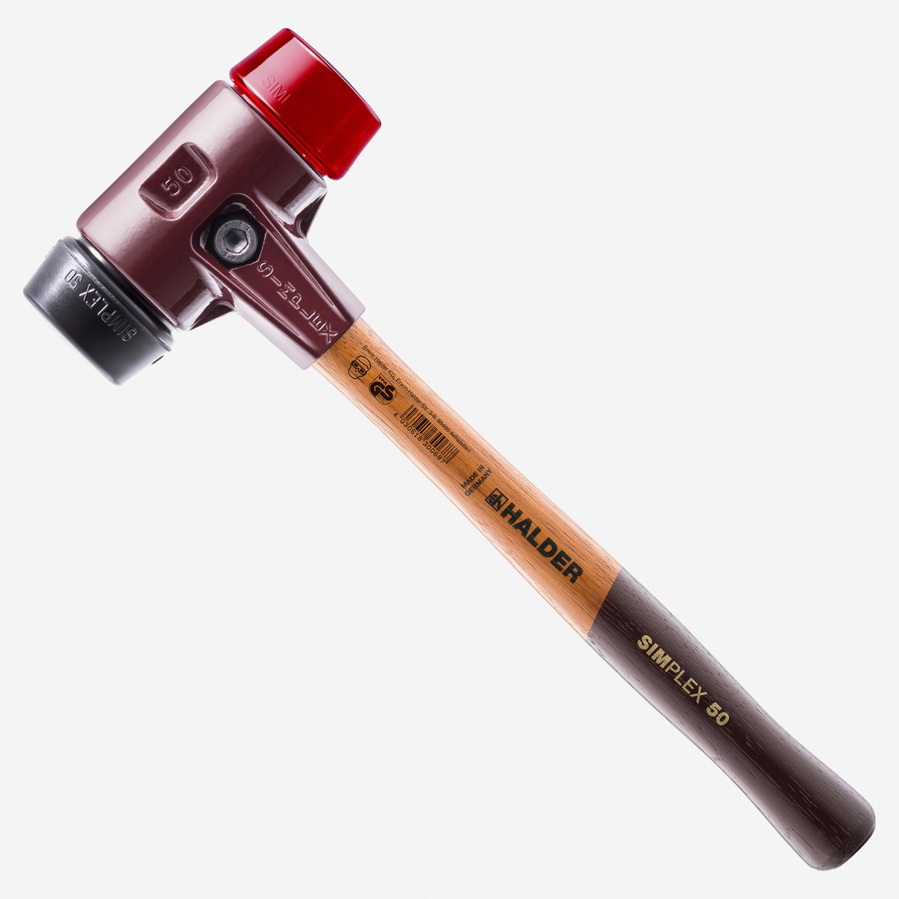 Halder SIMPLEX Soft-face Hammer, Ergonomic, Durable, 640g, 325mm