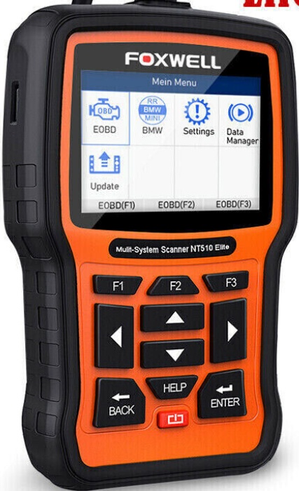 FOXWELL Car OBD2 Scanner All System Full Function Diagnostic Tool Fit for BMW