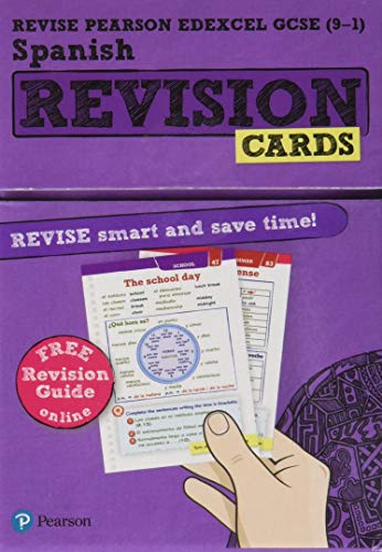 Pearson REVISE Edexcel GCSE Spanish: Revision Cards incl. online revision and audio  - for 2025 exams
