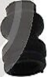Front AUTOFREN SEINSA D7340 Bellow, brake caliper guide for MAZDA,MITSUBISHI