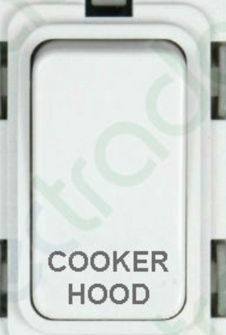 Deta G3560 Grid Switch marked ""COOKER HOOD"" 20 amp Double Pole