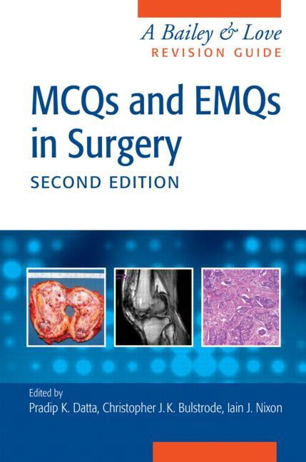 MCQs and EMQs in Surgery - 2nd Edition