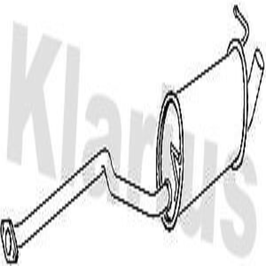 Klarius box with centre pipe fits Ford connect 1.8tc dpf swb 08-13 FE1092J