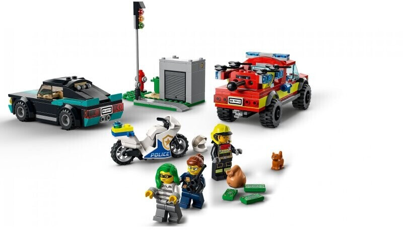 LEGO(R) City Fire Rescue & Police Chase : 60319