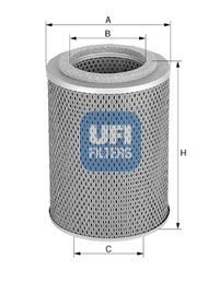 25.401.00 UFI FILTRO OLIO PER VEICOLI INDUSTRIALI