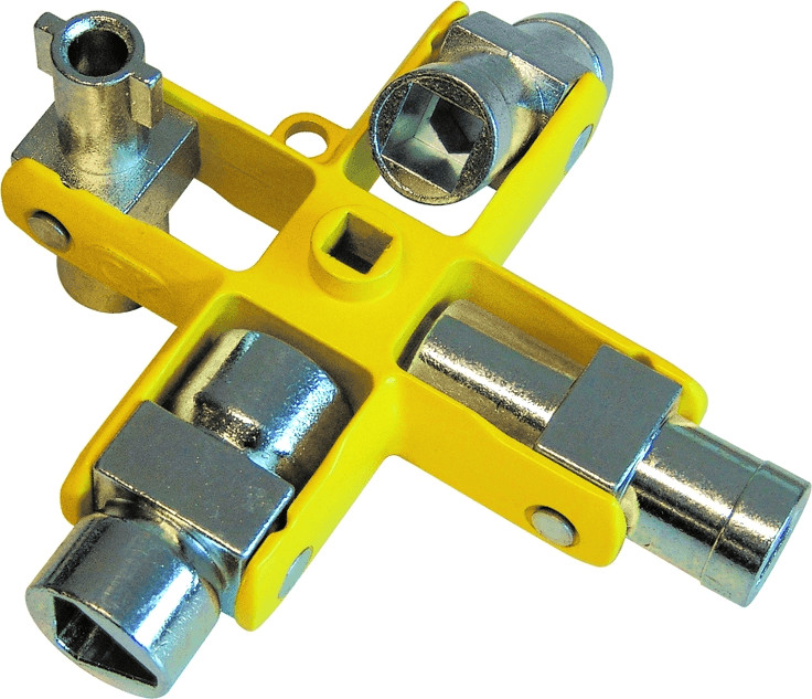CK Tools T4451-2 Universal Cross Switch Key Wrench 9 in 1