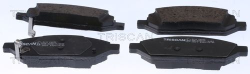 Triscan Bremsbelagsatz, Scheibenbremse 8110 24052 Für Opel - Bild 5