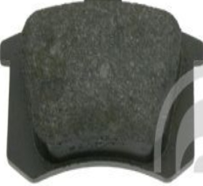 Rear FEBI GERMANY 16144 Brake Pad Set, disc brake for AUDI