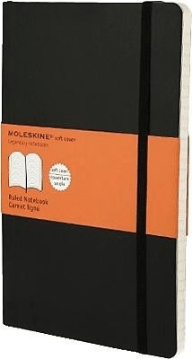 Moleskine Soft Large Ruled Notebook Black by  Moleskine - 9788883707162