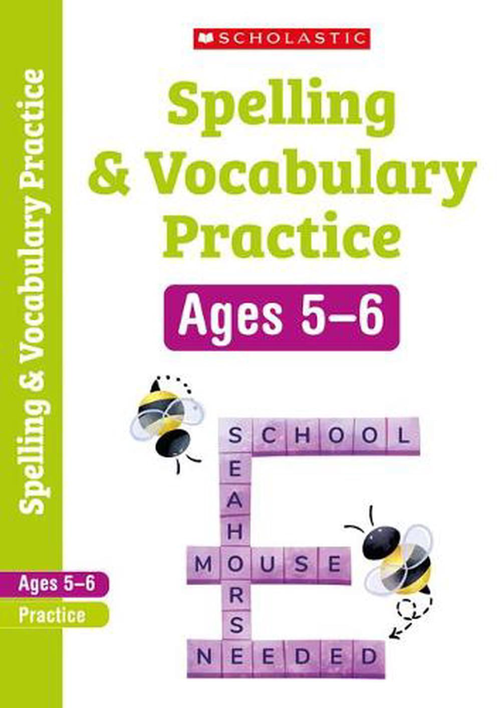 Spelling and Vocabulary Practice Ages 5-6