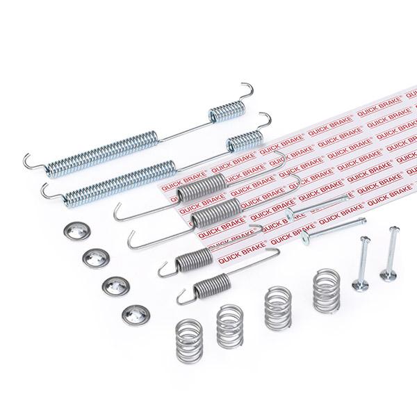 Original Quick Brake Brake Shoe Accessory Kit 105-0753 for Citroën Fiat Ford