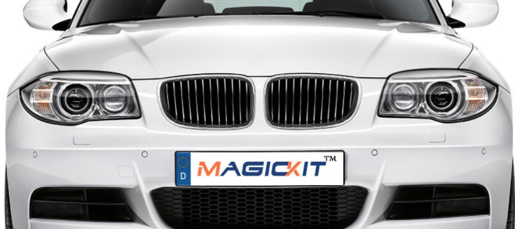 Car Gloss Black Front Grill Grilles For BMW 1 Series E81 E87 E82 E88 2008-2013