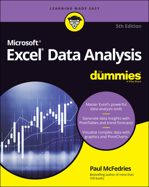 Excel Data Analysis For Dummies by Paul McFedries - 9781119844426