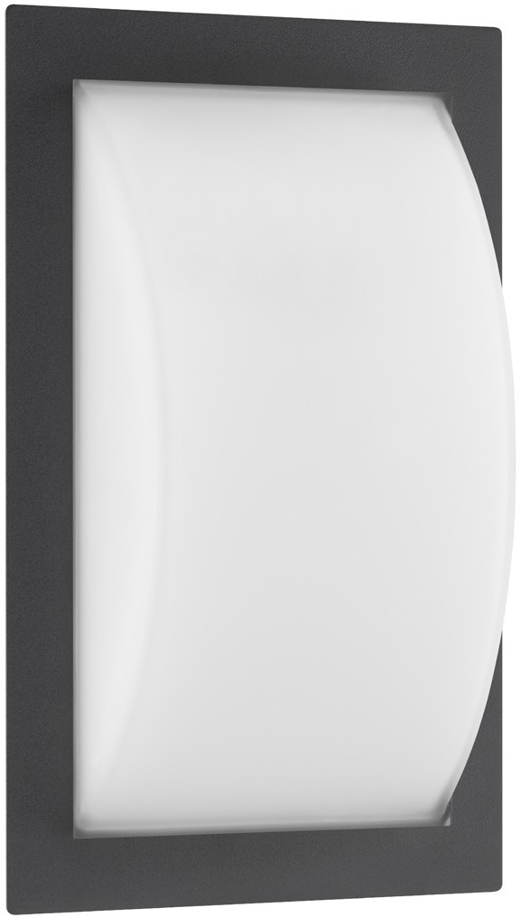 Lcd Ivett Led Outdoor Wall Light, Graphite, Motion Detector