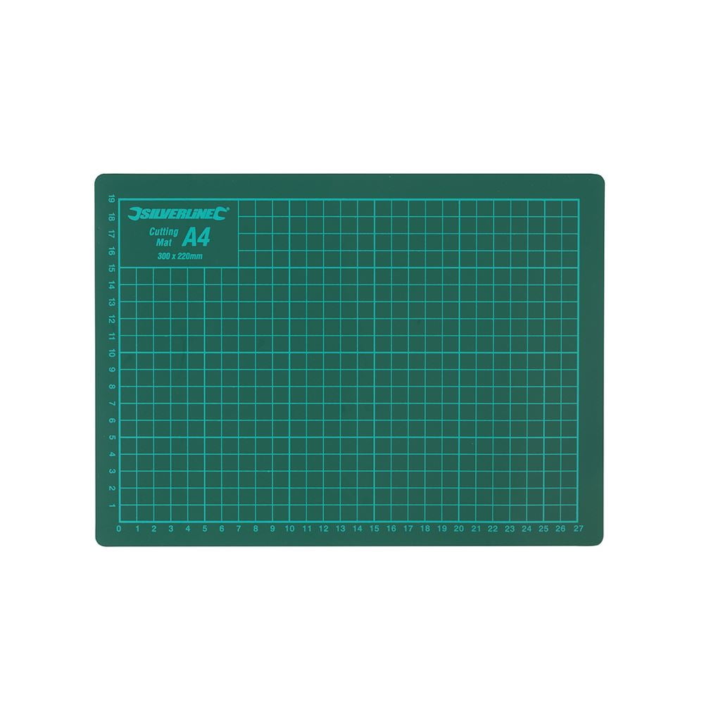 SilverLine A4 Cutting Mat - Green 438935