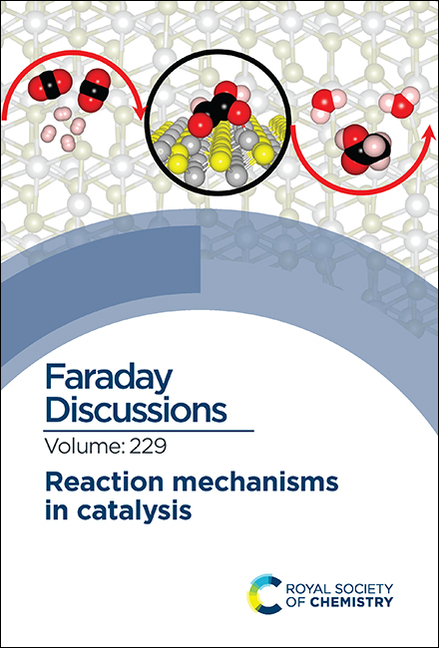 Reaction Mechanisms in Catalysis by Royal Society of Chemistry -