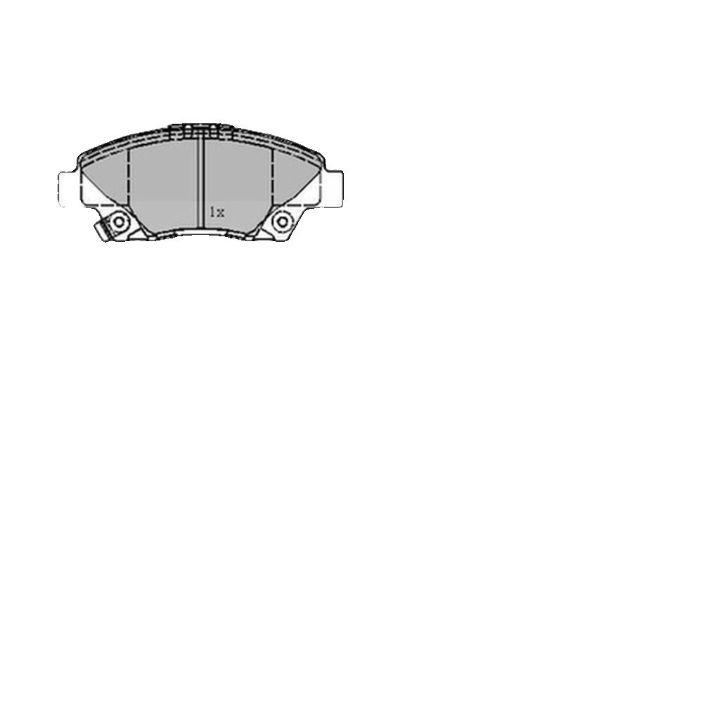 Brake Pads Set Front ADB32036 Allied Nippon 45022-SZT-G00 45022-TF0-G00